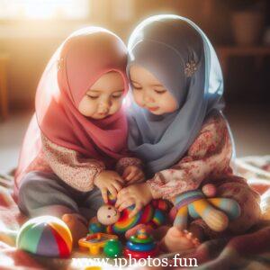 Islamic baby girl image in hijab | Baby Girl Outfit