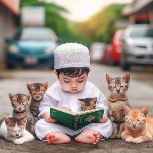 Sweet Baby Moments: Reading the Quran