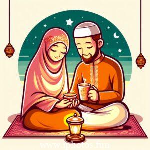 husband wife love pic islamic