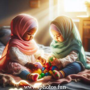 Islamic baby girl image in hijab | Baby Girl Outfit