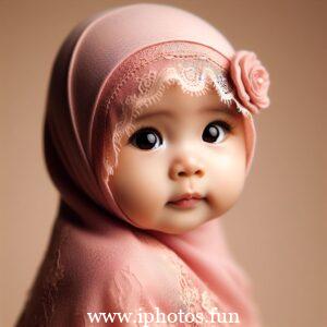 Islamic baby girl image in hijab | Baby Girl Outfit